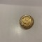 Broșă aur 20 francs 1901