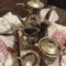 Set ceai cafea aurit