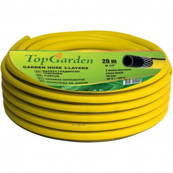 Furtun de gradina Topgarden 402116, 3 straturi, 1/2&amp;quot;, 25bar, 50m foto