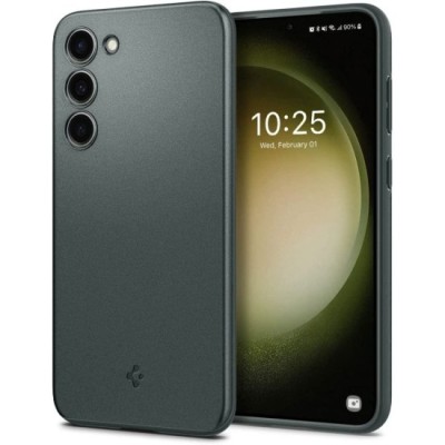 Husa pentru iPhone 16 Pro - Spigen Thin Fit MagSafe - Abyss Green foto