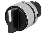 Comutator rotativ 22mm EAO Poz.i stab 2 negru fără IP65 46