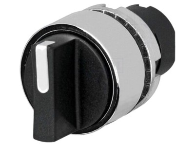 Comutator rotativ 22mm EAO Poz.i stab 2 negru fără IP65 46 foto