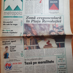 ziarul metropola 11-13 octombrie 1999-art natalia oreiro,stefan banica jr,nadine