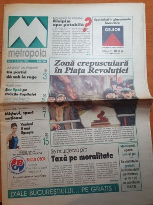 ziarul metropola 11-13 octombrie 1999-art natalia oreiro,stefan banica jr,nadine foto