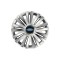 Set 4 capace roti Cu Inel Cromat Royal R16 Compatibil Cu Ford