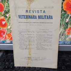 Revista veterinară militară anul VIII nr. 4, sept.-oct. 1937 foto Ilasievici 179