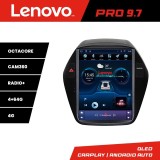 Navigatie Tesla Hyundai IX35 2010-2015, 4G, 4+64GB, CarPlay, Android Auto, 360