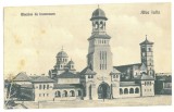 2846 - ALBA-IULIA, Biserica Incoronarii, Romania - old postcard - used - 1924, Circulata, Printata