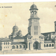 2846 - ALBA-IULIA, Biserica Incoronarii, Romania - old postcard - used - 1924