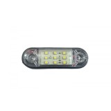 Indicator de lumina laterala camion Remorca 9 LED Alb 24v