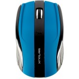 Mouse Rainbow 400, fara fir, USB, albastru, Serioux
