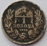 Ungaria, 1 Korona 1893 - Francis Joseph I