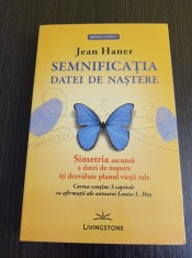 Jean Haner - Semnificatia datei de nastere foto