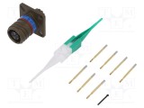 Conector militar soclu mamă 6 pini MIL-DTL-38999 Series III AMPHENOL AIR
