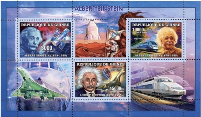 GUINEA 2006 PERSONALITATI EINSTEIN