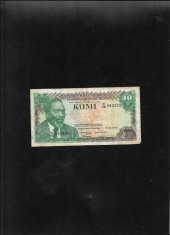Kenya 10 shillings shilingi 1978 seria892535