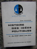 HISTOIRE DES IDEES POLITIQUES - Jean Touchard