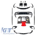 Pachet de carbon cu spoilere si adaugiri potrivite pentru Mercedes A Design GT 4 Door Coupe X290 dupa 2019 Performance AutoTuning