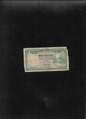 Rar! Albania 5 franka ari franchi oro 1926 seria91251 uzata
