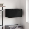 VidaXL Dulap de perete, negru, 60x36,5x35 cm, lemn prelucrat 830013