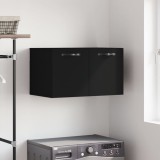 VidaXL Dulap de perete, negru, 60x36,5x35 cm, lemn prelucrat