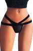 GS1085-1 Chilot tip G-string cu talie inalta