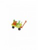 Carucior si set de unelte de gradinarit de jucarie, Androni Giocattoli