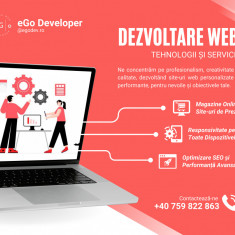 Creare / Optimizare - Magazin online / Site prezentare - de la 999 RON