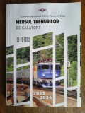 Mersul trenurilor de calatori 2023-2024 , CFR / R4P2S