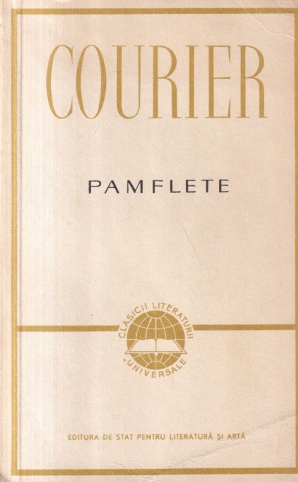 Courier - Pamflete