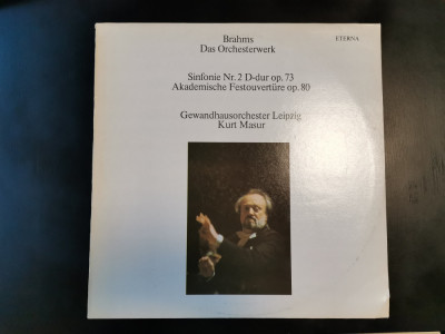 Brahms - Sinfonie Nr. 2 D-dur Op. 73 / Akademische Festouvert&amp;uuml;re Op. 80 foto