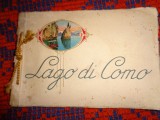 Lago di Como / Lacul Como / carte veche - album cu 24 de ilustratii