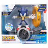 Figurina Sonic cu skateboard, Nintendo Sonic