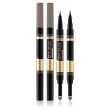 BEA53-100 Creion pentru sprancene Eveline Brow Art Duo 2 in 1, Medium