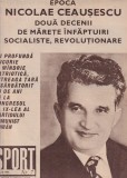 Revista SPORT nr. 7 - Iulie 1985 - CS Botosani - Petrolul Ploiesti - Dinamo Victoria Bucuresti - Universitatea Cluj Napoca