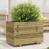 Cumpara ieftin Jardinieră de grădină, 70x40x49,5 cm, lemn de pin impregnat