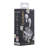 XCLUSIV- TWS DAISY Earphones with Charging case - Black and White &quot;EBXDAISY&quot; (timbru verde 0.18 lei), Tnb
