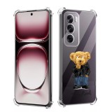 Husa antisoc pentru oppo reno12 pro, airbag pro, clear, stay real