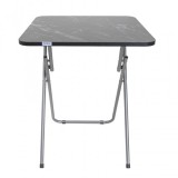 Masa plianta cu blat mdf 60x60x72cm negru Zilan ZLN6999