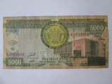 Dată rară! Burundi 5000 Francs/Franci 2011