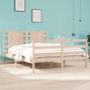 Cadru de pat mic dublu, 120x190 cm, lemn masiv de pin GartenMobel Dekor, vidaXL