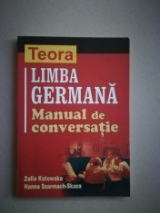 Limba germana manual de conversatie foto