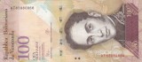 VENEZUELA 100 bolivares 23 iunie 2015 XF!!!