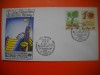 HOPCT PLIC FDC S NR 471 ANIVERSARE 10 ANI POSTA ONU 1989 ONU NATIUNILE UNITE-BIROUL GENEVA ELVETIA