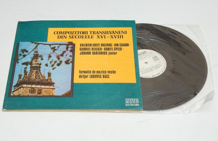 Compozitori Transilvăneni Din Secolele XVI-XVII - disc vinil vinyl LP NOU