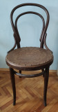 Scaun victorian, Thonet Austria, lemn curbat, model 14