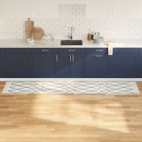 vidaXL Covor de bucătărie Geometric Geometric 60 x 300 cm Catifea
