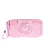 Penar roz cu fermoar Lovely Cat