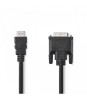 Cablu HDMI - DVI-D 24+1 pin tata 2m Nedis