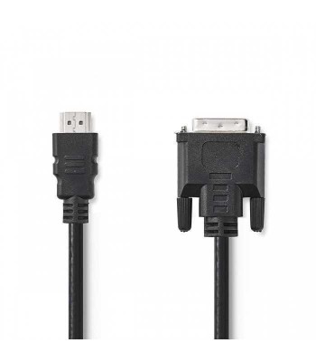 Cablu HDMI - DVI 21+1 Pini 2m NEDIS foto